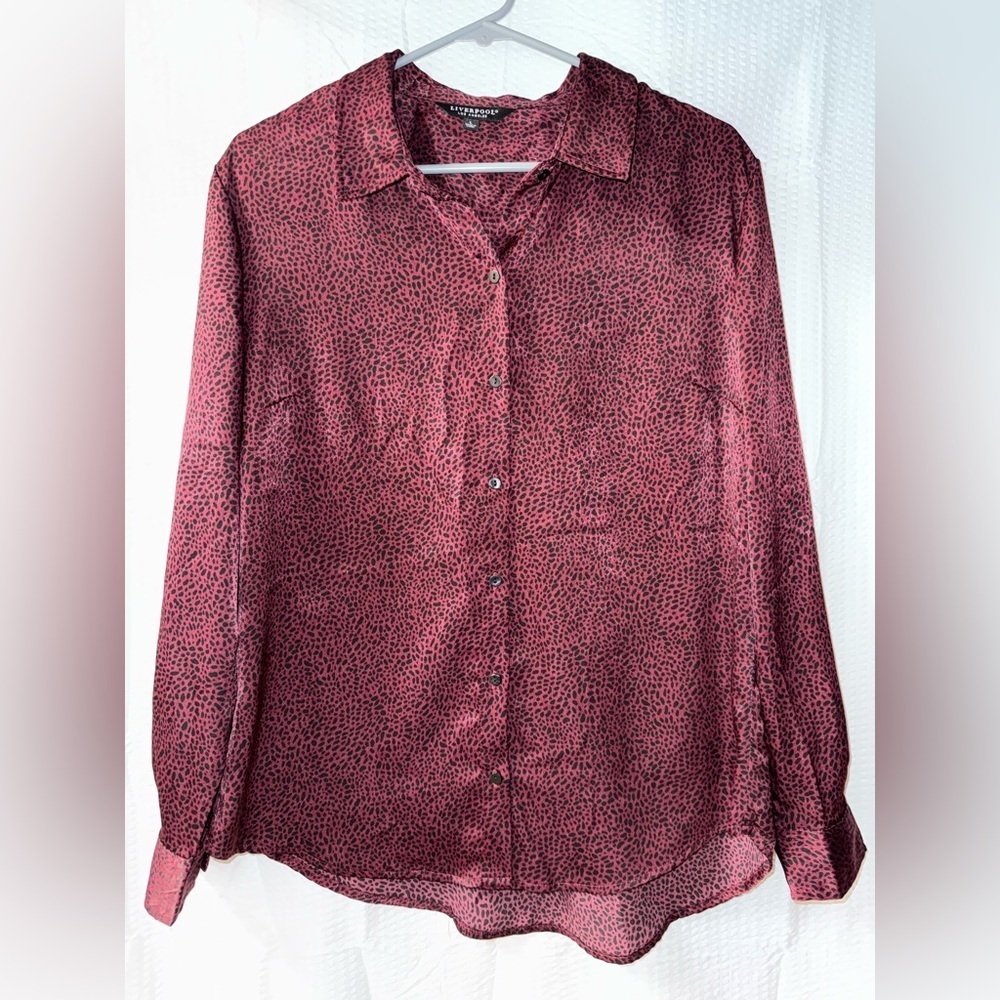 Liverpool button down top size L
